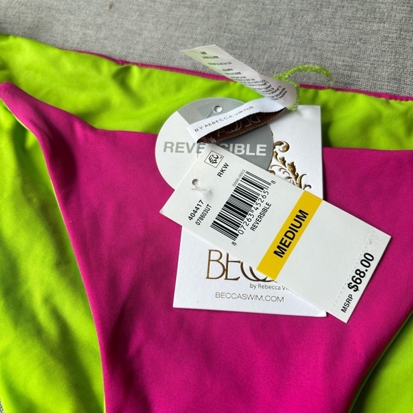 Becca by Rebecca Virtue Wrap Around Demi Reversible Bottoms, Medium - Picture 7 of 9